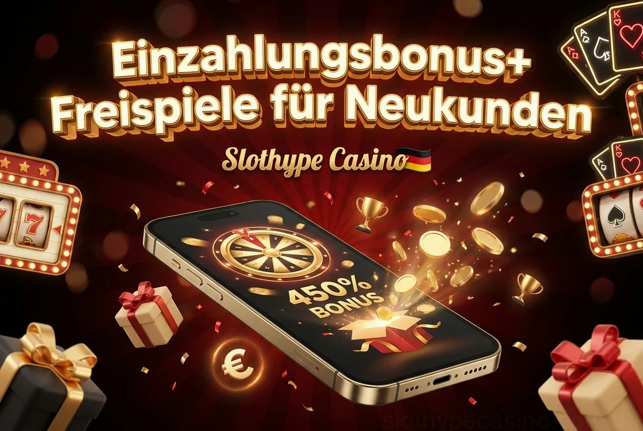 Einzahlungsbonus+ Freispiele für Neukunden